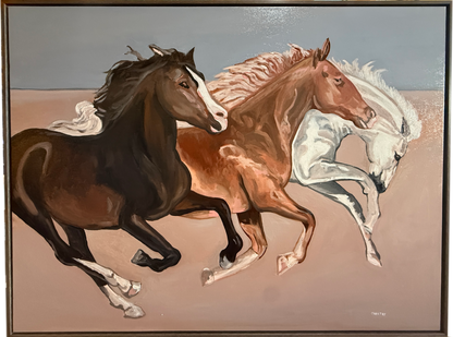 The Three Amigos - 36x48 inches