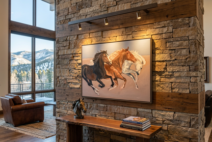 The Three Amigos - 36x48 inches
