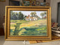 Country Cottage in Vintage Frame