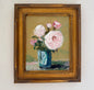 Vintage Floral in Blue Vase